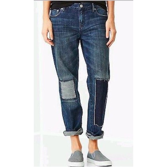 gap patchwork jeans